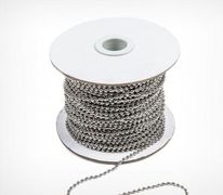 Крепление рекламной продукции, Тросы цепочки карабины, Цепь шариковая BALL CHAIN D 2,4 мм - полный каталог на сайте. 